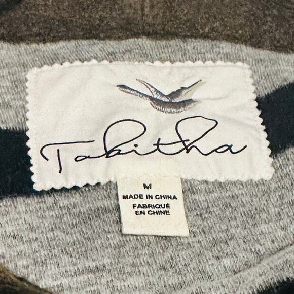 Anthropologie Tabitha Womens Wool Poncho Sz Med Sweater Lagenlook Boxy Casual - Picture 3 of 10